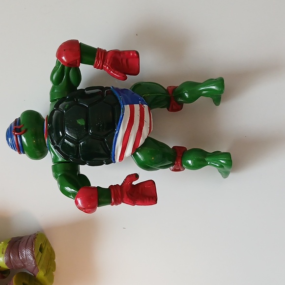 Vintage Teenage Mutant Ninja Turtles Action Figures Lot of 3 TMNT - Picture 4 of 8